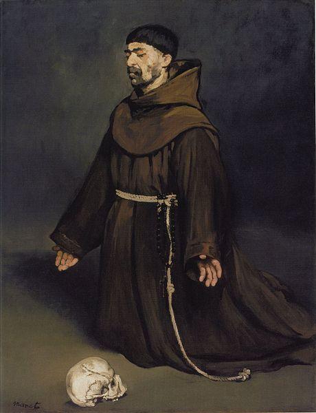 Edouard Manet Un moine en priere